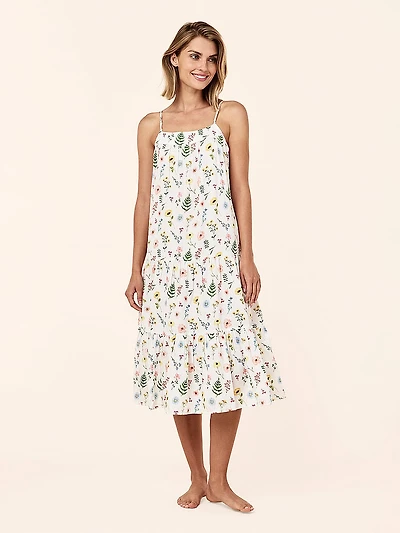 Elodie Strappy Tiered Nightie