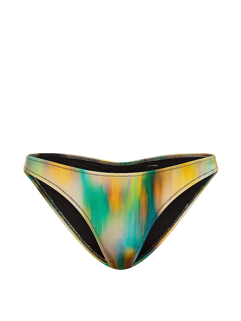 Ruched Cheeky Bikini Bottom