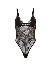 Rose Lace Triangle Bodysuit
