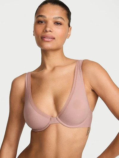 Light-Touch Unlined Plunge Bra