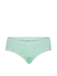Cotton Lace-Waist Cheeky Panty