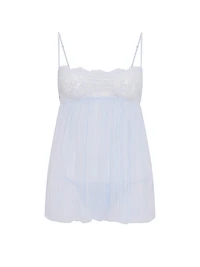 Dare to Dream Lace Pleated Babydoll Set