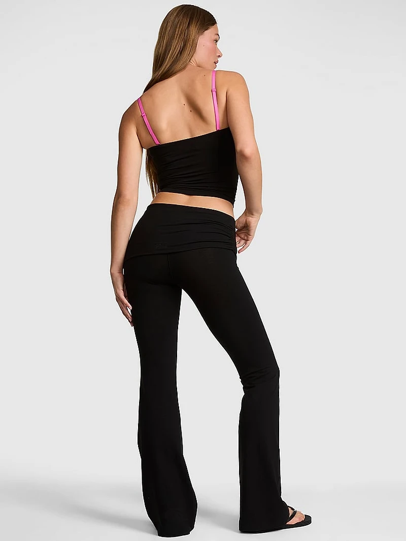 All-Day Cotton™ Extreme Foldover Flare Leggings