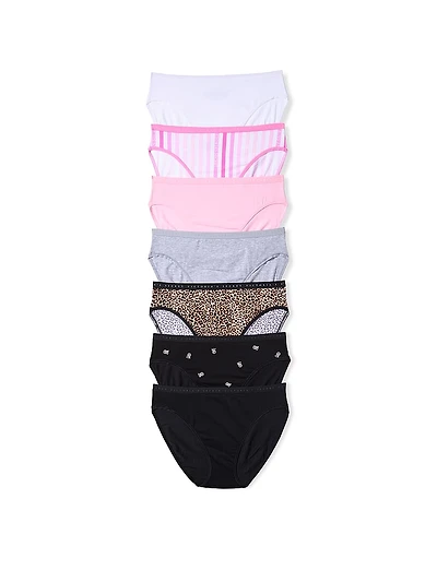 7-Pack Stretch Cotton High-Leg Brief Panties