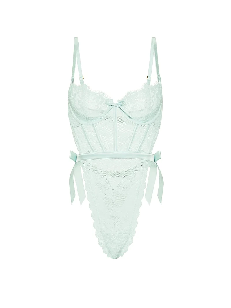 Wicked Unlined Lace Teddy