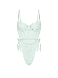 Wicked Unlined Lace Teddy