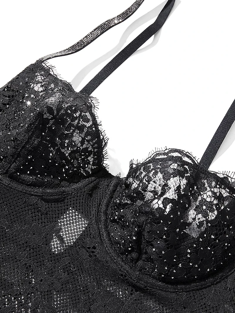 Wicked Twinkle Lace Cami & Shortie Set