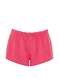Sweet Dreams Silky Pajama Micro Shorts