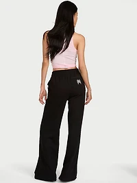 Iconic Fleece Wide-Leg Sweatpant