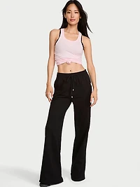 Iconic Fleece Wide-Leg Sweatpant