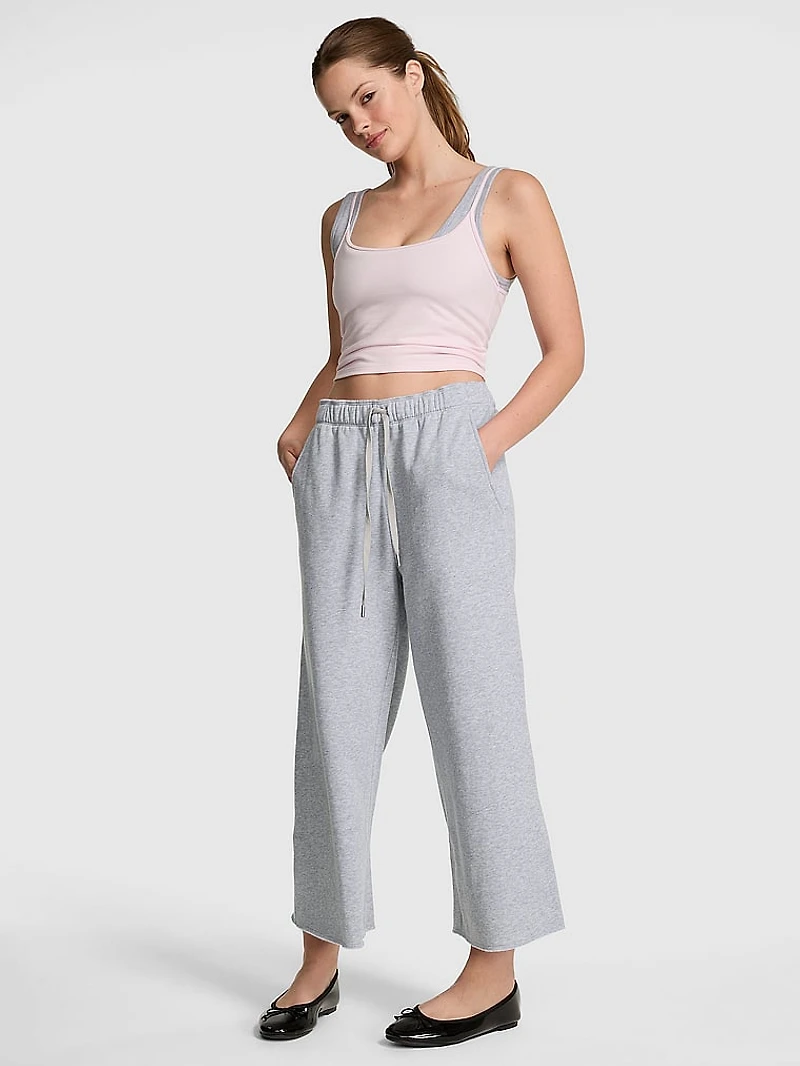 Campus Fleece™ Cropped Wide-Leg Sweatpants