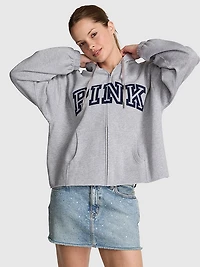 Campus Fleece™ Raw-Cut Full-Zip Hoodie