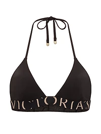 Exploded Logo Triangle Bikini Top