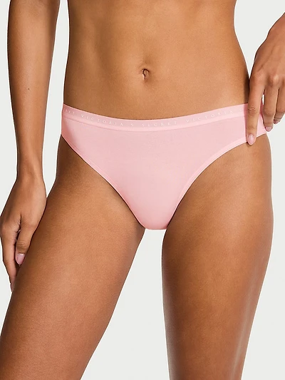 Stretch Cotton Rib Bikini Panty
