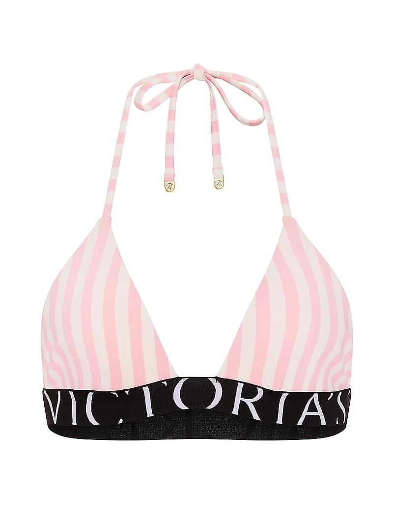 Exploded Logo Triangle Bikini Top