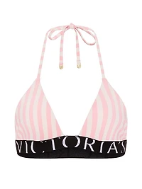 Exploded Logo Triangle Bikini Top