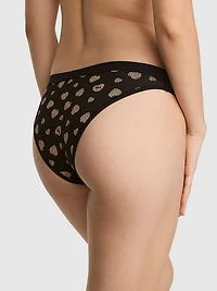 Cotton Lace-Trim Cheeky Panty