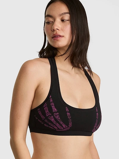 Cotton Dorm Unlined Racerback Bralette