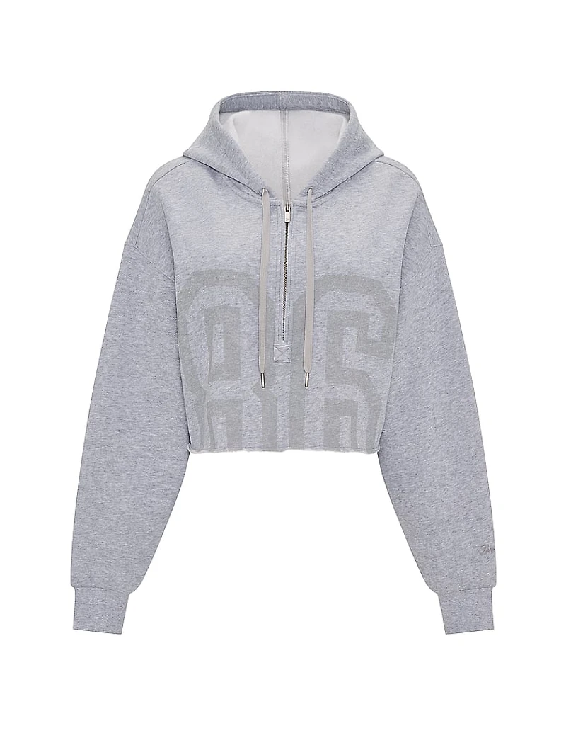 Campus Fleece™ Cropped Half-Zip Hoodie
