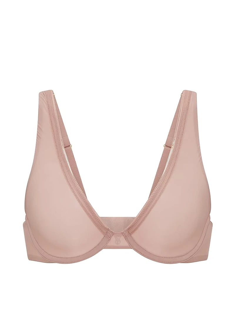 Light-Touch Unlined Plunge Bra