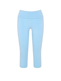 All-Day Cotton™ Keyhole Capri Leggings