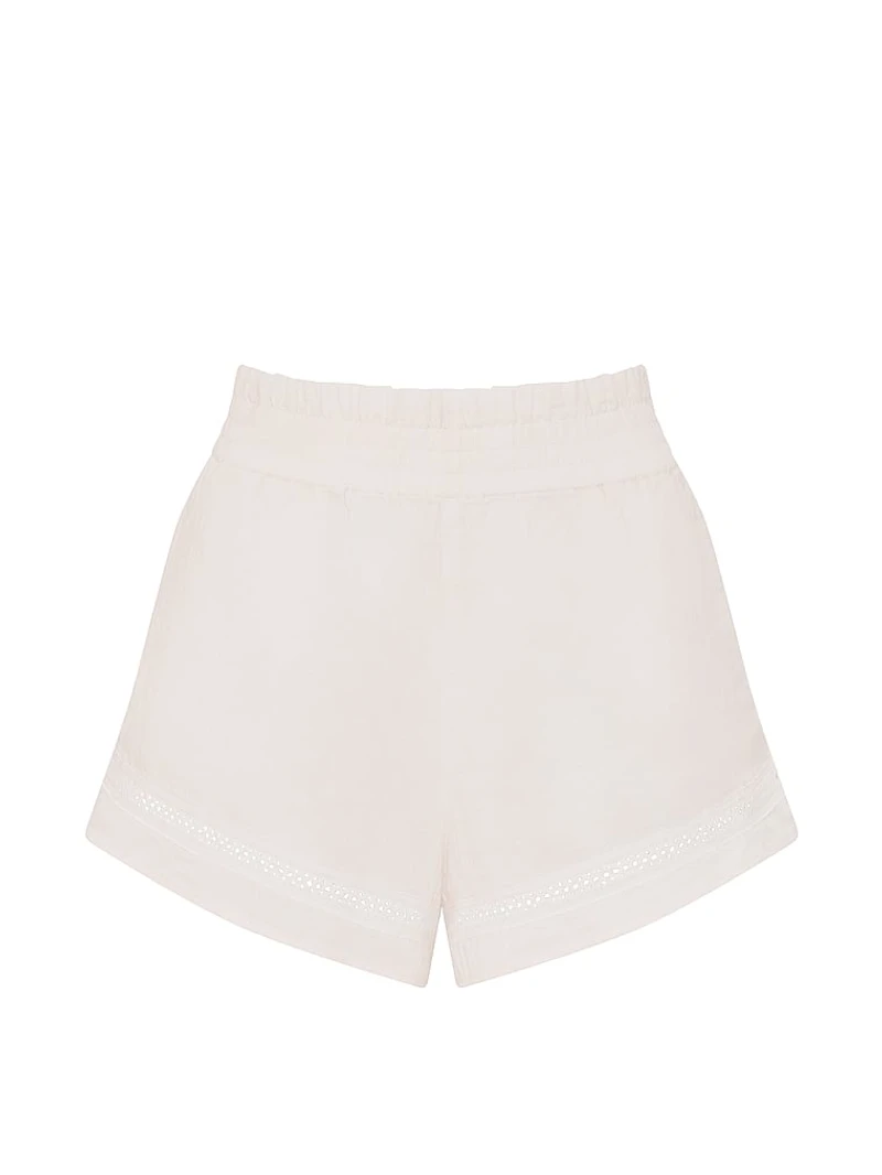 Beachwear Cotton Gauze Shorts
