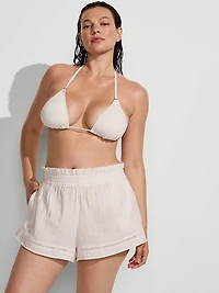 Beachwear Cotton Gauze Shorts