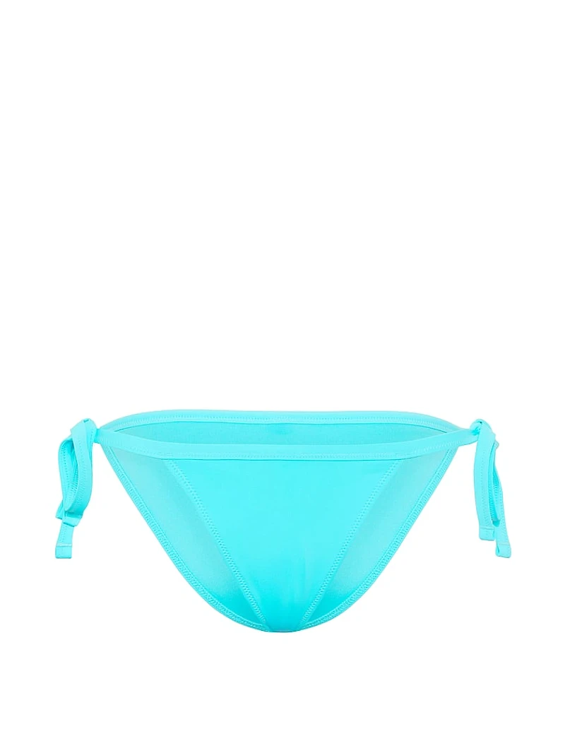 Low-Rise Side-Tie Cheeky Bikini Bottom