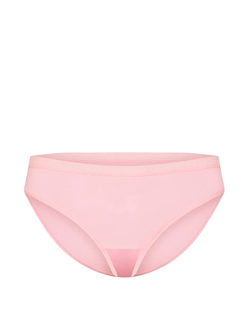 Stretch Cotton Rib Bikini Panty