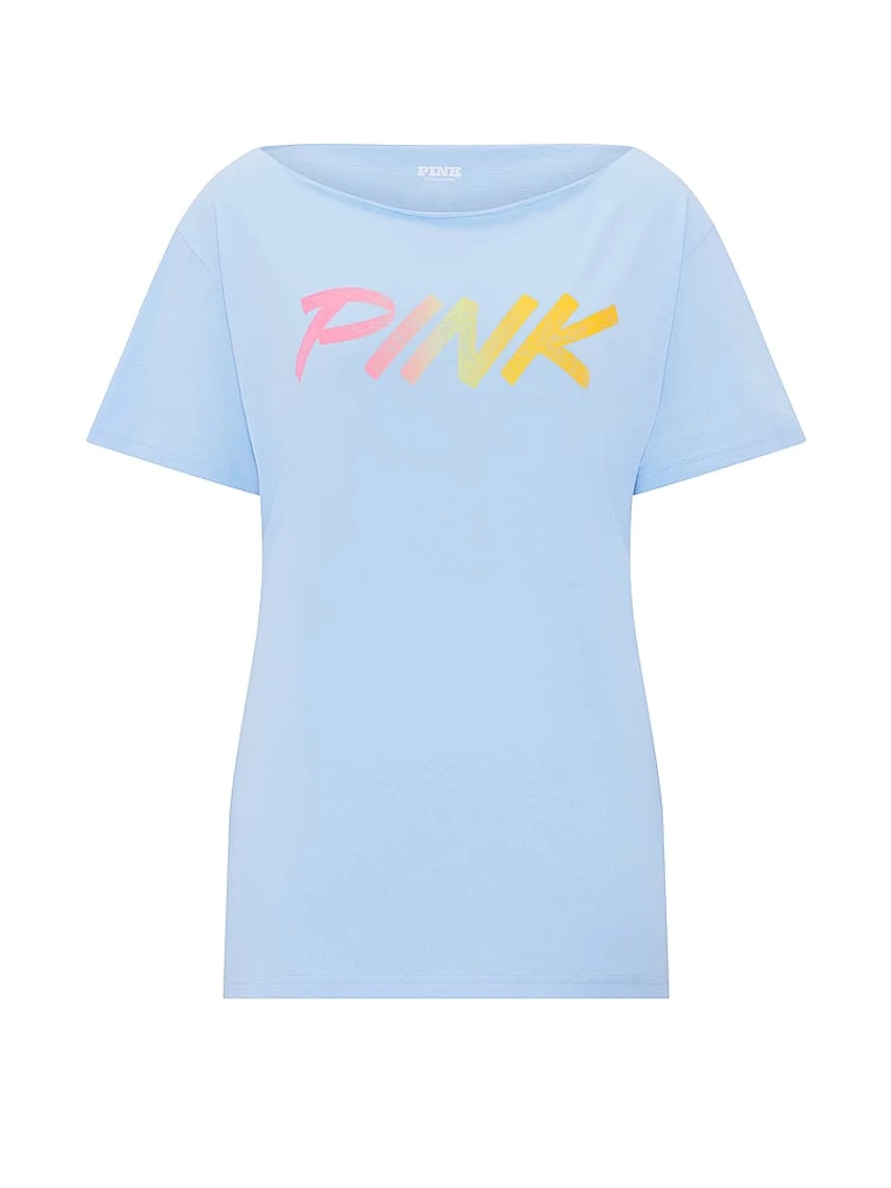 Campus Cotton™ Off-The-Shoulder Tee