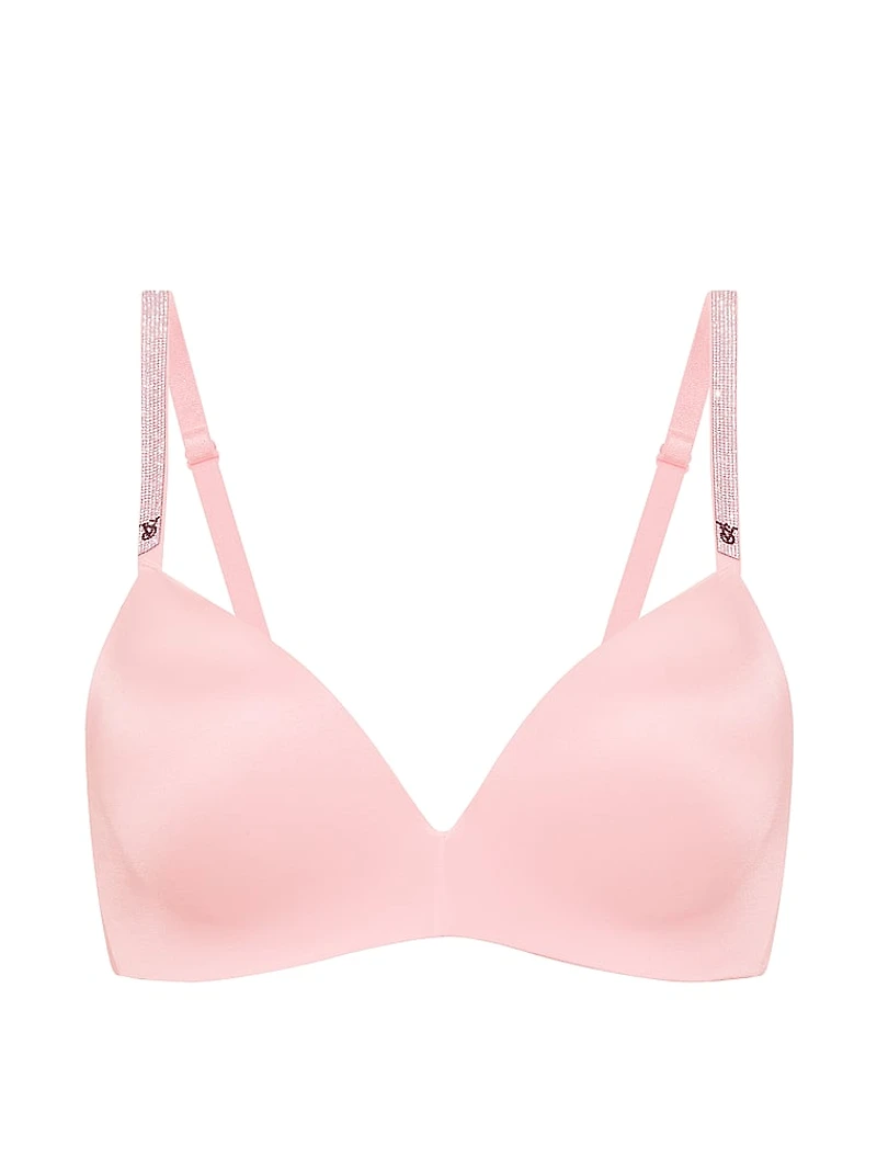 So Obsessed Shine Strap Wireless Push-Up Bra