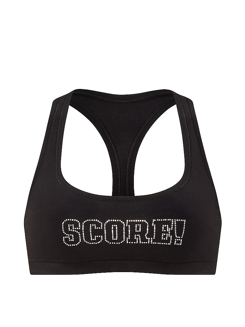 Cotton Dorm Unlined Racerback Bralette