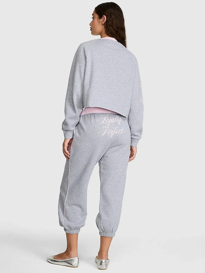 PINK | Elle Campus Fleece™ Capri Sweatpants