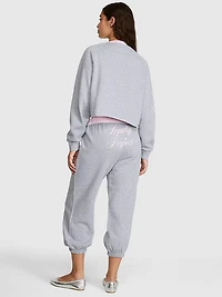 PINK | Elle Campus Fleece™ Capri Sweatpants