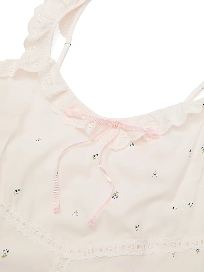 Cotton Dream Midi Nightgown