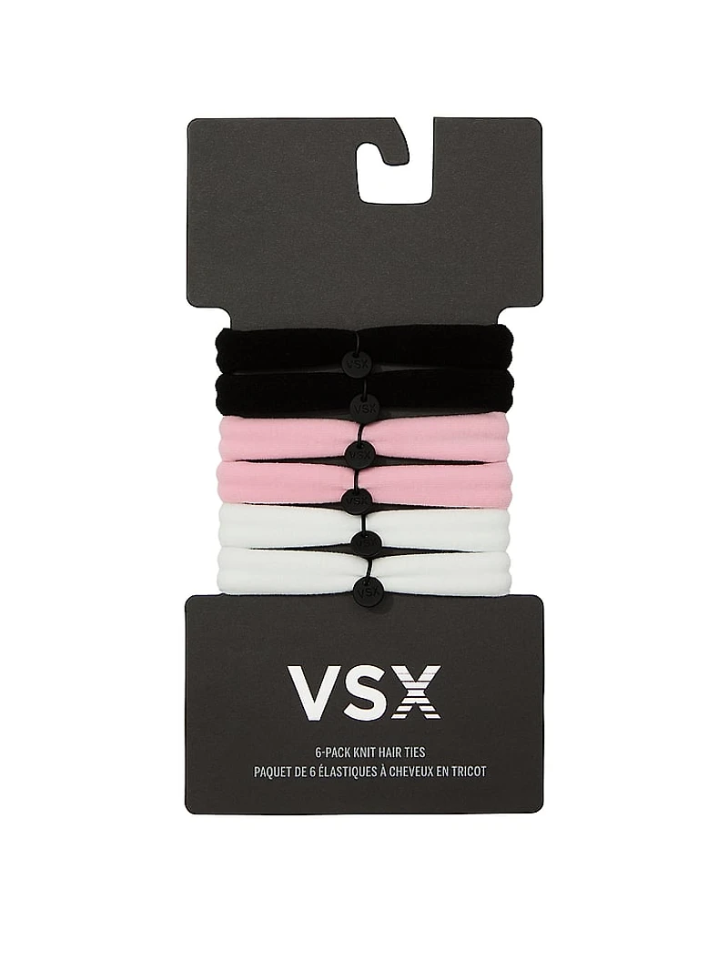 VSX 6-Pack Knit Hair Ties