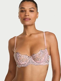 Wicked Unlined Lily Embroidery Balconette Bra
