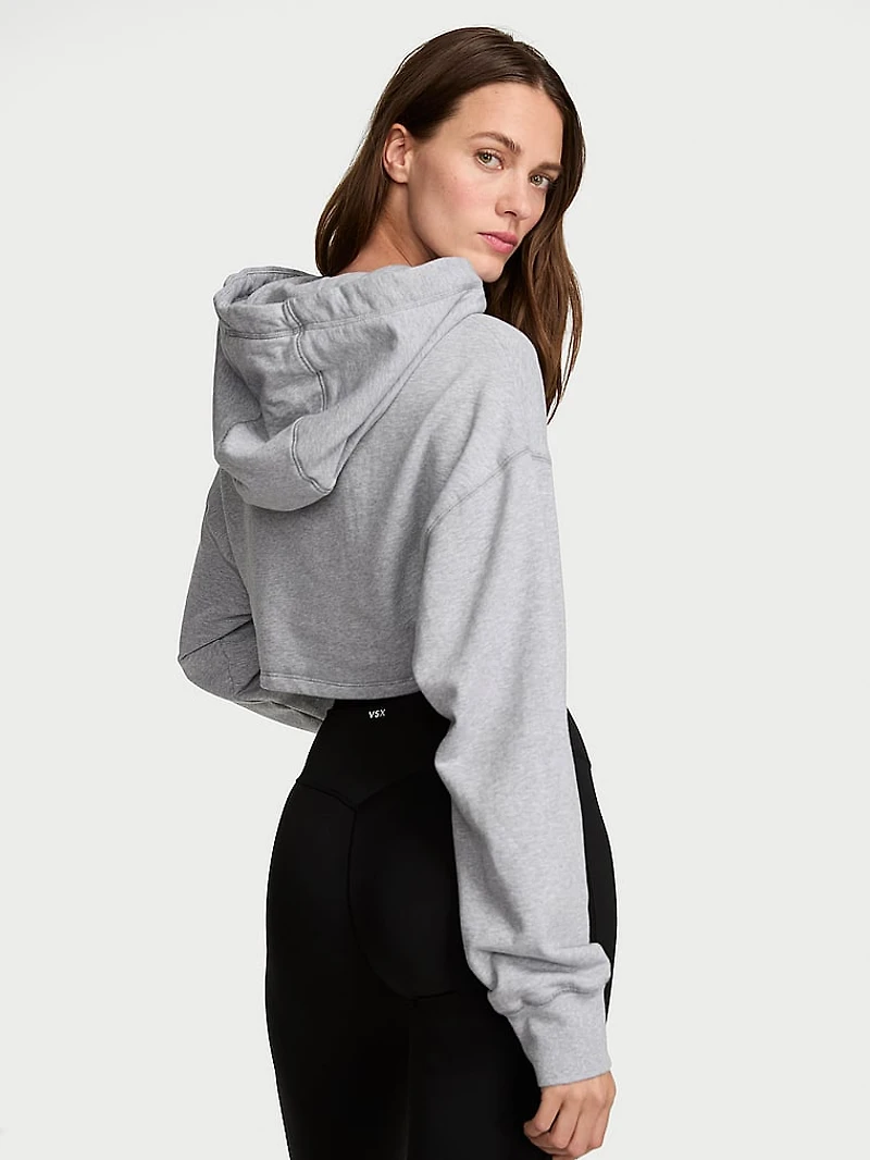 Off-Duty Terry Hoodie Shrug