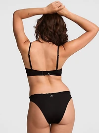 Ruﬄe Unlined Bikini Top