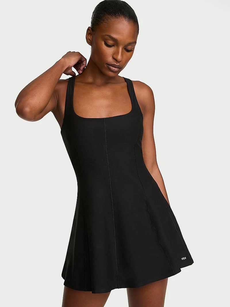 VSX New Essential Square-Neck Flare Dress