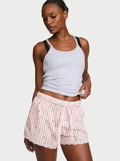 Mix & Match Sleep Heritage Cotton Pajama Shorts