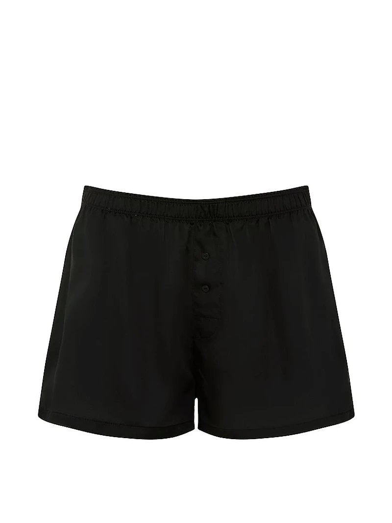 Cotton Boxy Pajama Shorts