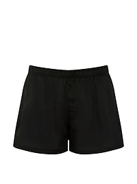 Cotton Boxy Pajama Shorts
