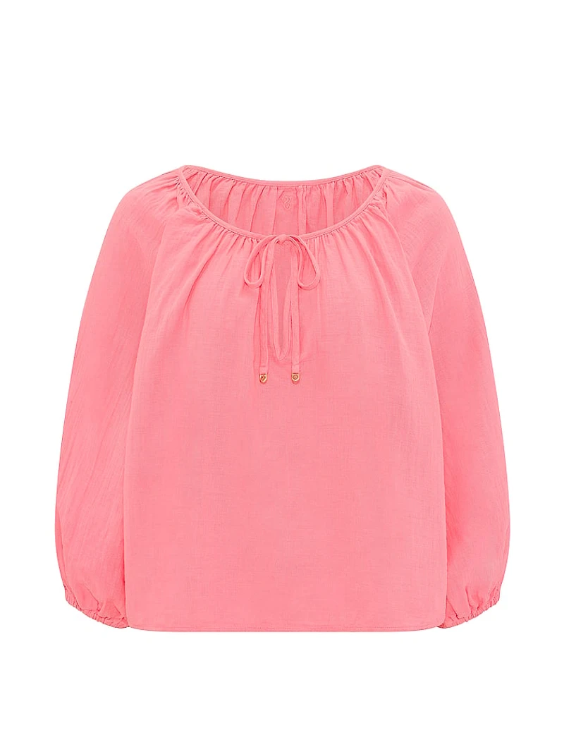 Beachwear Cotton Gauze Easy Top
