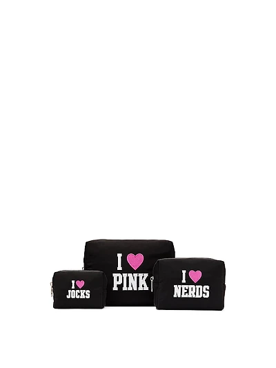 Makeup Bag Trio
