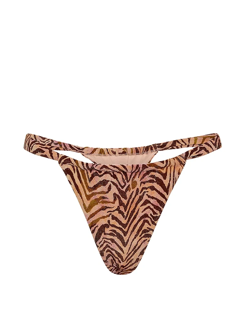 Shimmer Thong Bikini Bottom