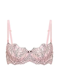 Wicked Unlined Lily Embroidery Balconette Bra