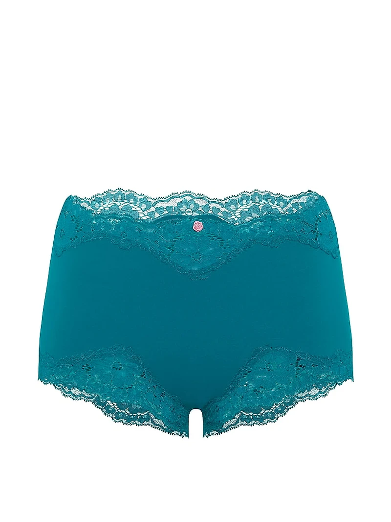 Lace-Trim Boyshort Panty