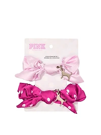 2-Pack Charm Scrunchie Set