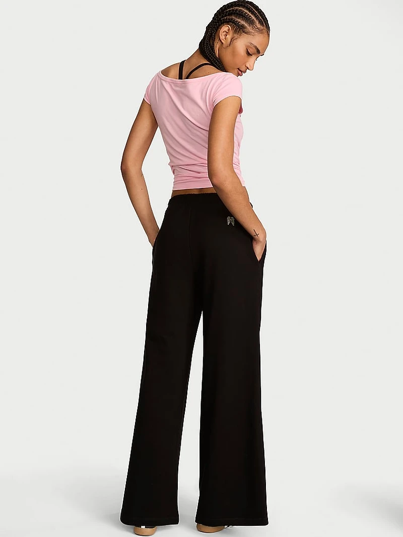 Off-Duty Terry Wide-Leg Sweatpant